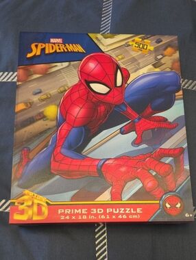 Marvel Spider-Man 3D Puzzle - Red & Blue